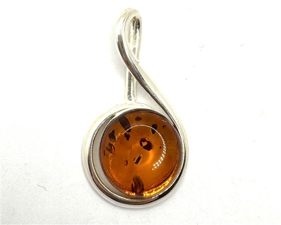 Charm Domar Donna Ambra in Argento Ambra AMBER-CH-9-280 - AMBER-CH-9-280